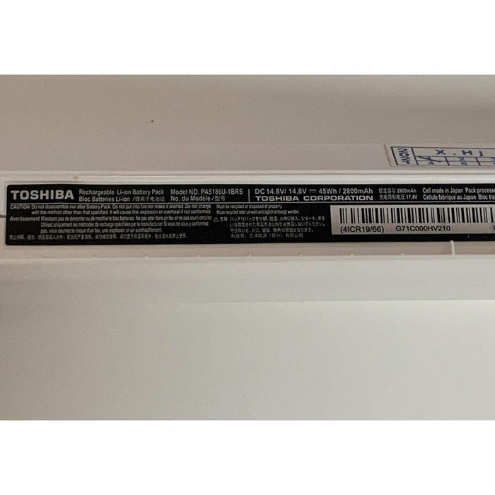 New Genuine Toshiba Satellite L55 L55-B L55-B5276 L55D L55D-B L55DT-B L55T-B Battery 45Wh