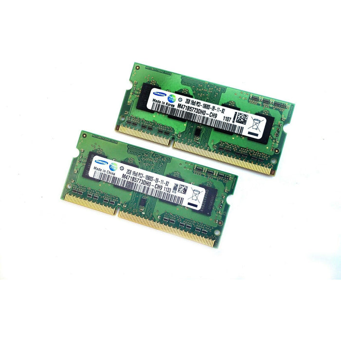 New Samsung 4GB Kit (2GB x 2) PC3-10600S DDR3 SODIMM 1333MHz