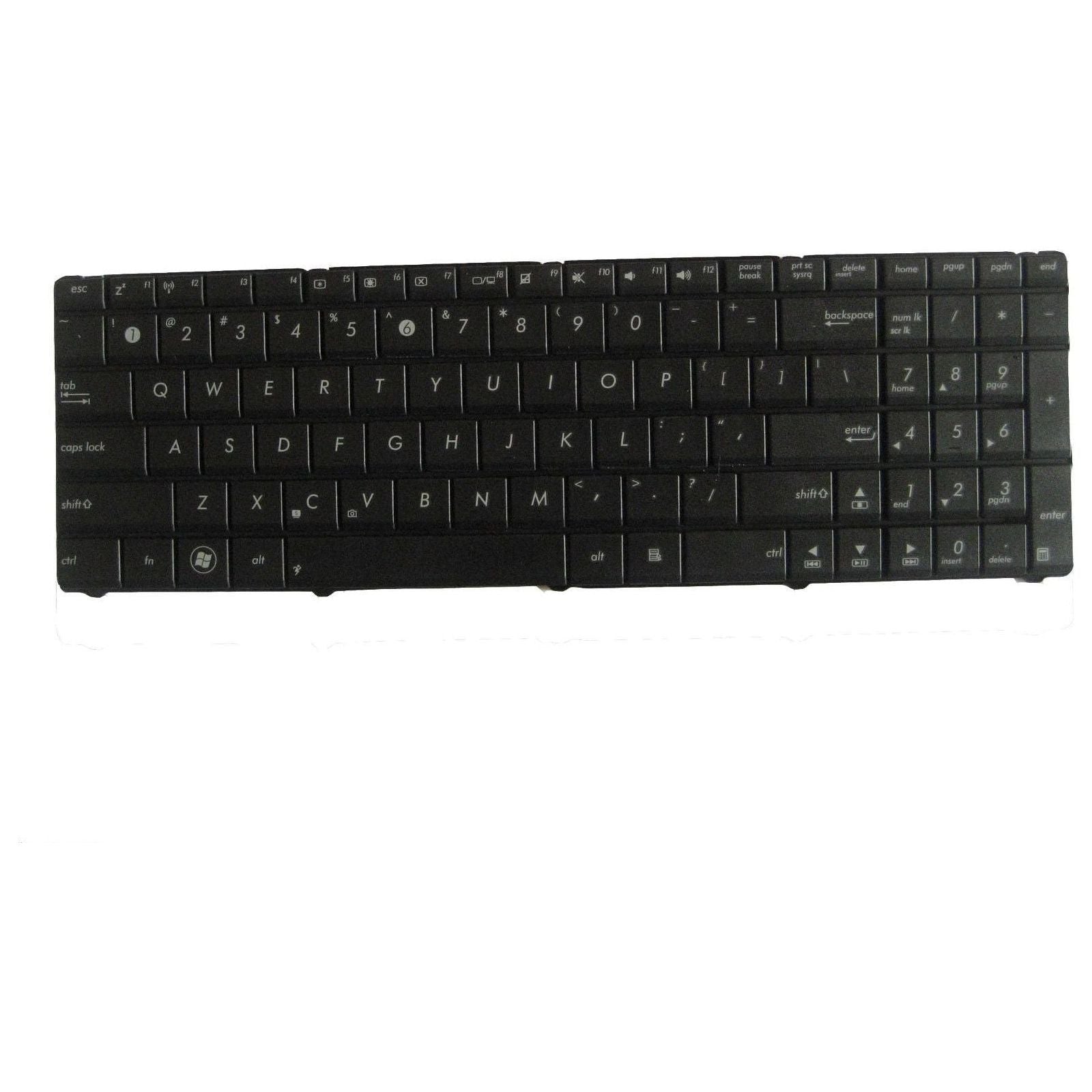 New Asus X53 X53B X53BR X53BY X53E Keyboard US English V118502AS1