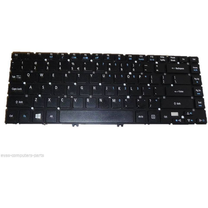 New Acer Aspire NK.I1417.0CA 9Z.N9LBC.A1D Black Ultrabook Backlit Keyboard NSK-R5ABC