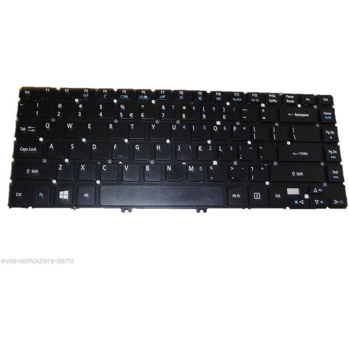 New Acer Aspire MP-13C53U4J698 NK.I1413.071 Black Ultrabook Backlit Keyboard NSK-R5ABC