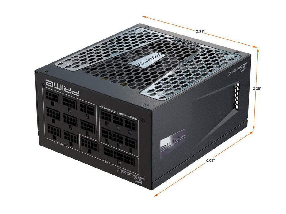 New Seasonic Prime GX-850 850W 80+ Gold Full Modular Power Supply SSR-850GD - LaptopParts.ca