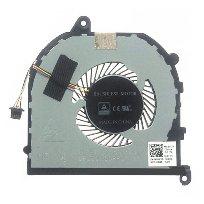 New Dell XPS 15 9570 Precision 5530 Left Side CPU Fan 008YY9 08YY9 DFS501105P00T - LaptopParts.ca