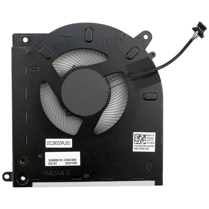 New Dell Alienware M15 R3 R4 RTX 2070 3070 12V CPU GPU Cooling Fan TG9V0 D1X38 - LaptopParts.ca