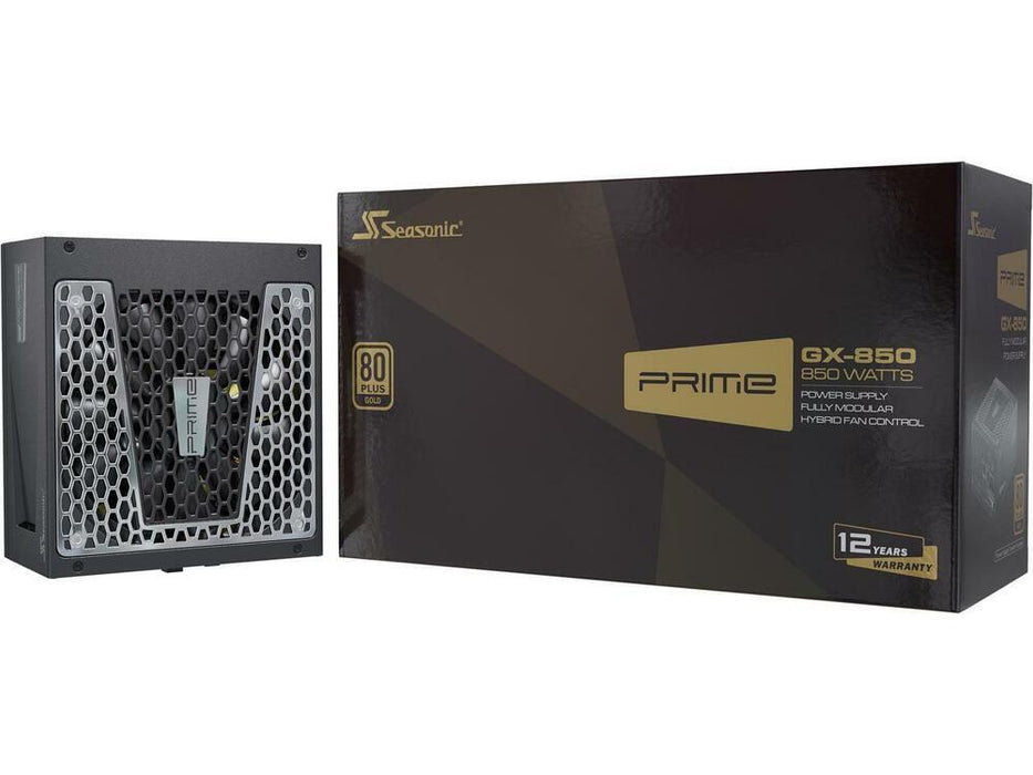 New Seasonic Prime GX-850 850W 80+ Gold Full Modular Power Supply SSR-850GD - LaptopParts.ca