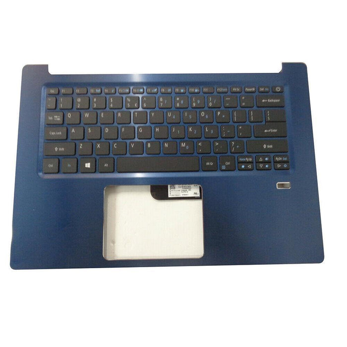 Acer Swift 3 SF314-52 SF314-52G Blue Upper Case Palmrest Keyboard 6B.GQPN5.001