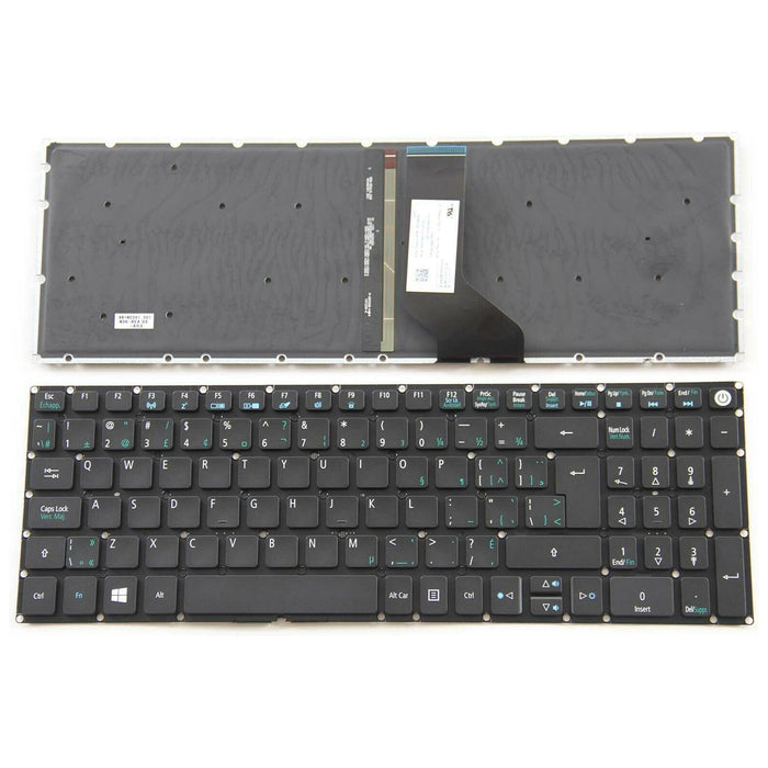 New Acer Aspire V17 VN7-572 572G 572TG 752G Bilingual Canadian CA Backlit Red Keyboard LV5P_A50BRL