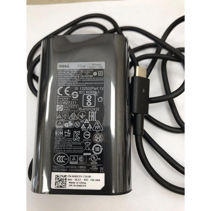 New Genuine Dell AC Adapter Charger 0HDCY5 DA30NM150 8XTW5 08XTW5 T6V87  45W - LaptopParts.ca