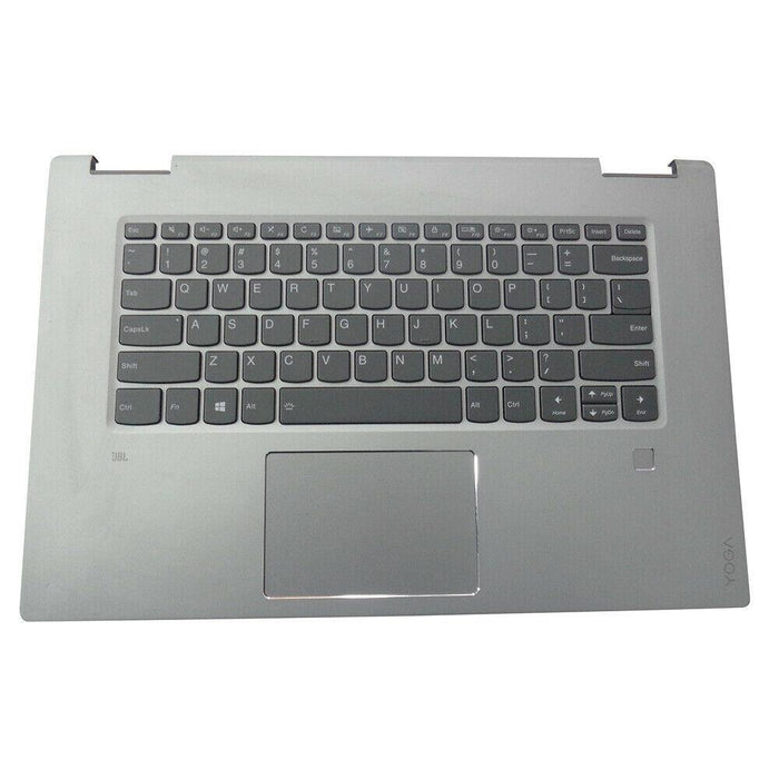 Lenovo Yoga 720-15IKB Silver Palmrest w Backlit Keyboard Touchpad 5CB0N67833