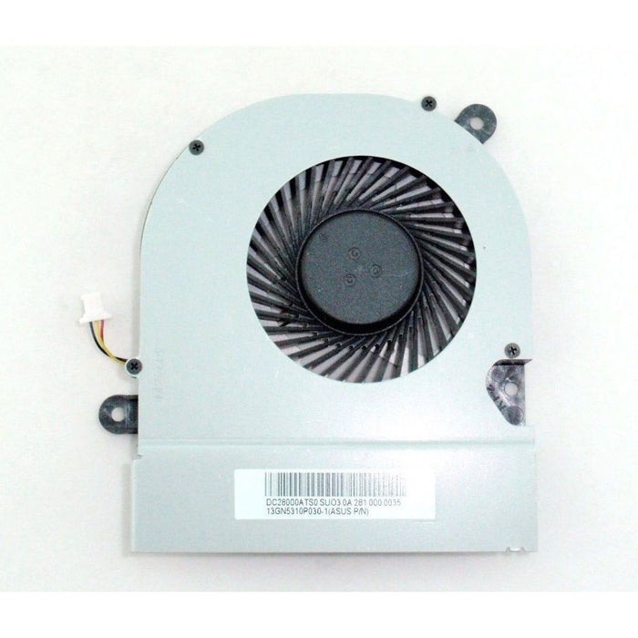 New Asus K43 K43S K53 K53J K53S K84 CPU Cooling Fan 13GN5310P030-1 DC28000ATS0 - LaptopParts.ca
