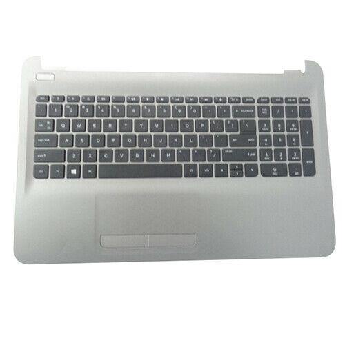HP 15-AC 15-AF Silver Palmrest US Keyboard Touchpad 813975-001