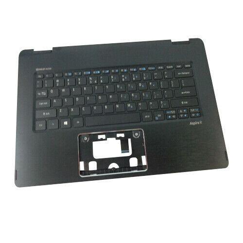 Acer Aspire R5-471T Laptop Black Upper Case Palmrest Keyboard 6B.G7TN5.001