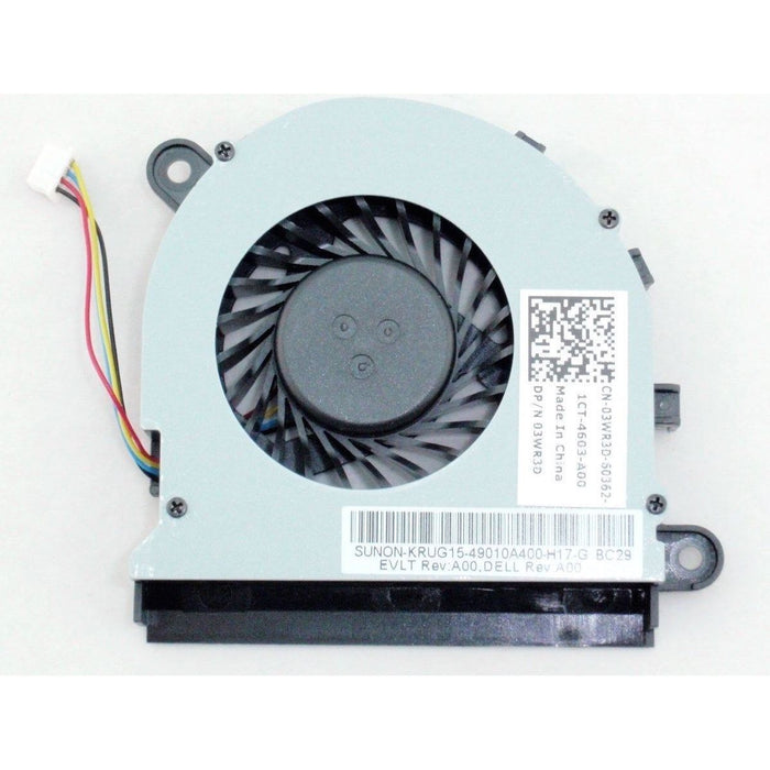 New Dell Latitude E5520 E5520m Intel CPU Cooling Fan MF60120V1-C140-S99 3WR3D 03WR3D