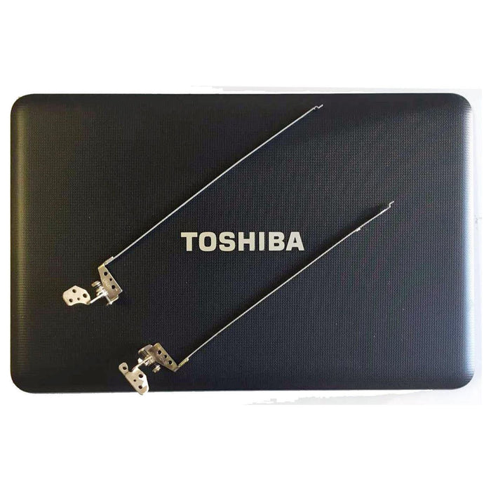 New Toshiba Satellite C855 C855D LCD Back Cover 15.6" V000270490 Black with Hinges