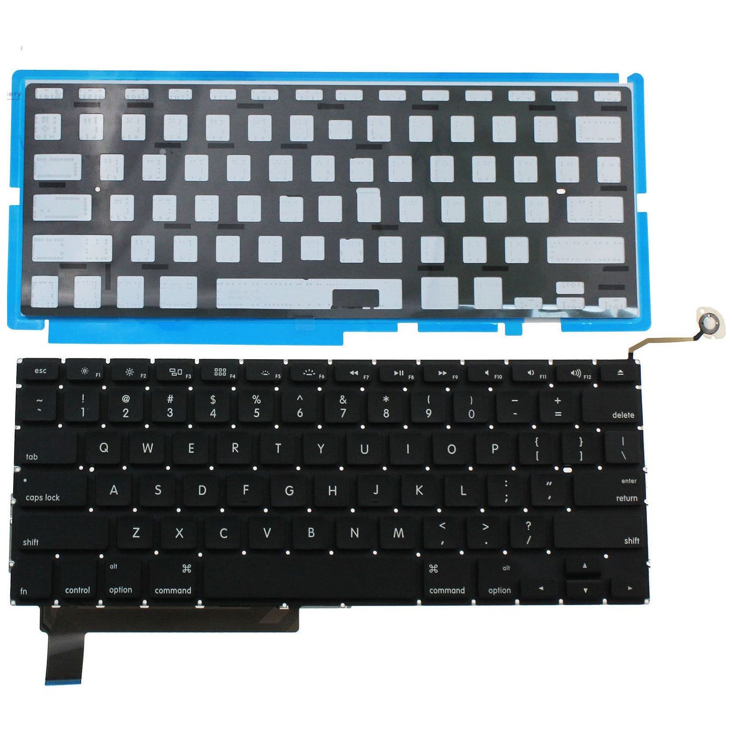 New Apple Macbook Pro 15 Unibody A1286 Backlit US English Keyboard 2009 ...