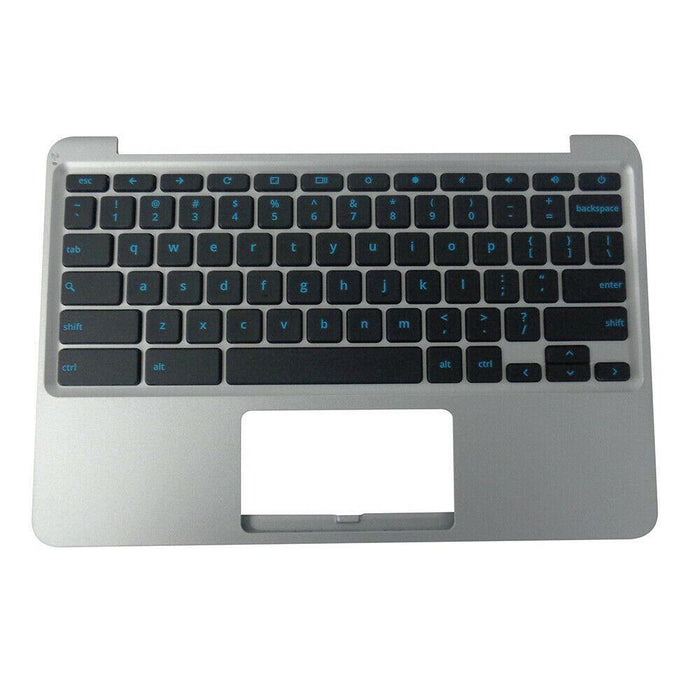 Asus Chromebook C202SA Silver Palmrest w Keyboard 90NX00Y1-R30120