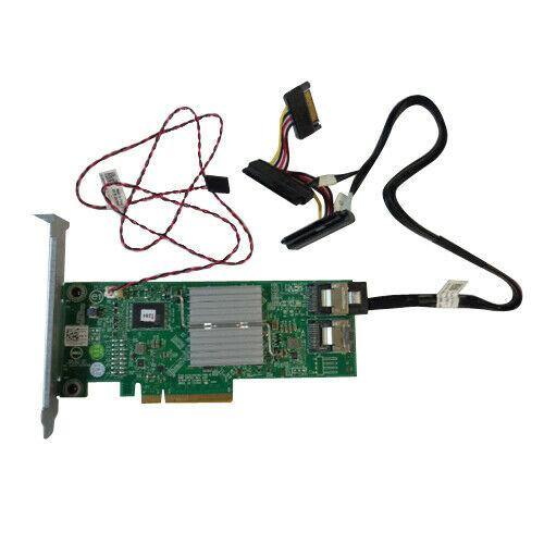 Dell Perc H310 PowerEdge Server Integrated Raid Controller Card w Cables HV52W
