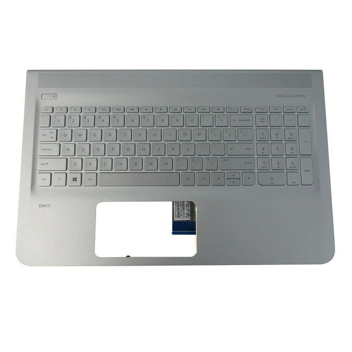 HP ENVY 15-AH M6-P Silver Palmrest Backlit Keyboard 813017-001