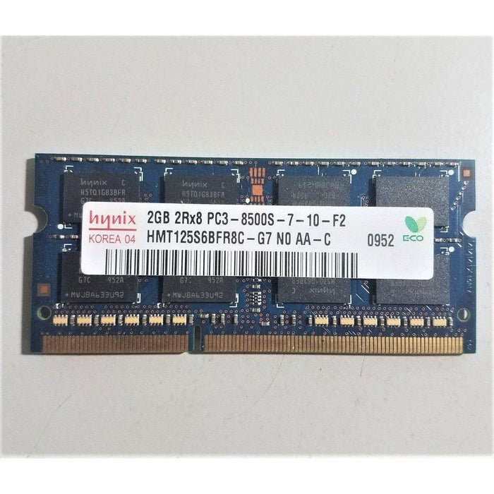 Genuine Hynix 2GB 2RX8 PC3-8500S-7-10-F2 Laptop Memory RAM HMT125S6BFR8C-G7
