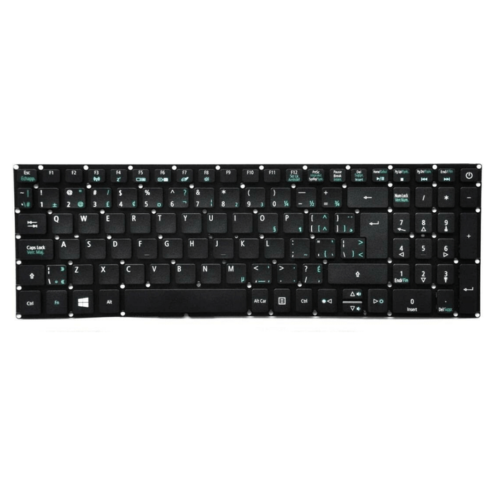 New Acer Aspire CA Canadian Bilingual Keyboard Non-Backlit LV5T_A51B