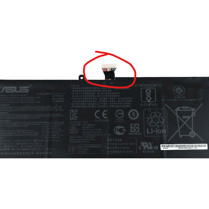 New Genuine Asus FX63V FX63VD FX63VD7300 FX63VD7700 Battery 64Wh