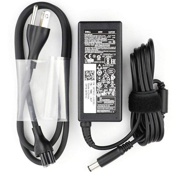 New Genuine Dell Latitude 3330 3480 6430u Laptop AC Power Adapter Charger 65W