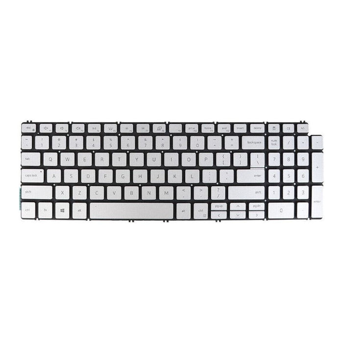 New Dell Inspiron 15 7590 7591 Silver Backlit US English Keyboard