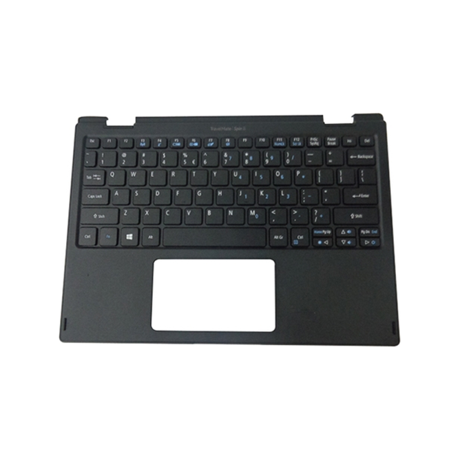 New Acer TravelMate Spin B1 B118-R B118-RN Black Palmrest Keyboard 6B.VFZN7.028