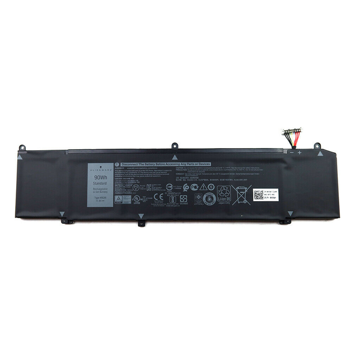 New Genuine Dell Alienware Battery K69WH 6YV0V HYWXJ JJPFK 8622M 90Wh - LaptopParts.ca