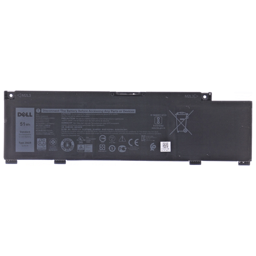 Dell 266J9 0266J9 M4GWP 0M4GWP PN1VN 0PN1VN New Genuine Battery 51Wh