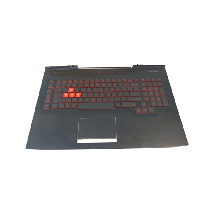 New HP Omen 17-AN 17T-AN Palmrest US English Backlit Keyboard Black No ODD 931690-001