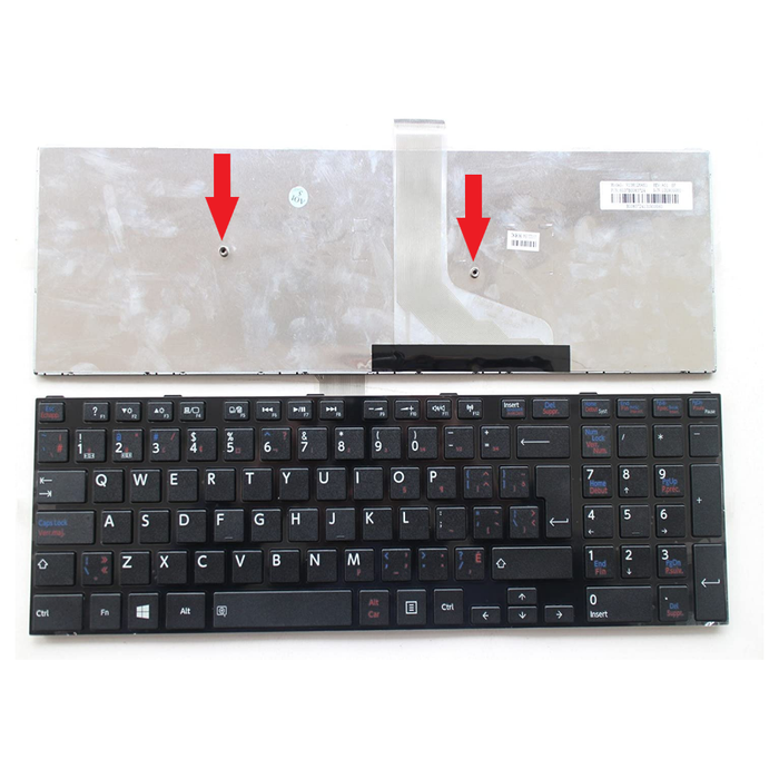 New Toshiba Satellite  Canadian Bilingual Keyboard C70 C70-B C70D-B C70T-B C70DT-B