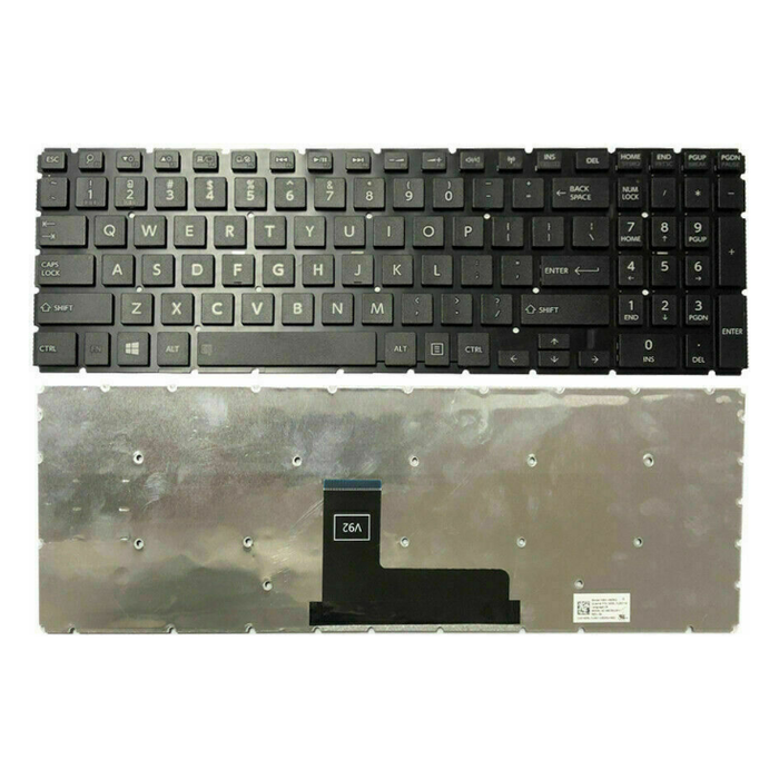 New Toshiba Satellite L50-C L50D-C L50T-C US English Non-Backlit Keyboard