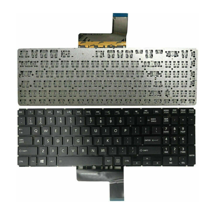 New Toshiba Satellite US English Non-Backlit Keyboard AEBLIU00110