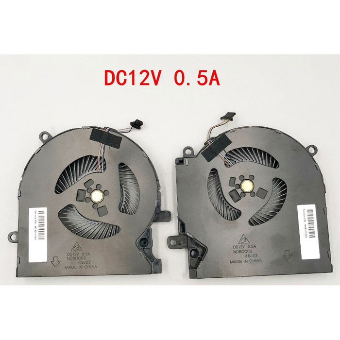 L98737-001 New HP Omen 15-EK 15-EN GPU CPU Fan 12V L98737-001