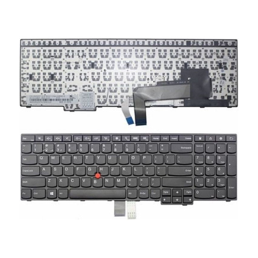 Lenovo ThinkPad E560 E560C E555 E550 E565 Laptop Keyboard – US English Layout (Non-Backlit, System Pull)