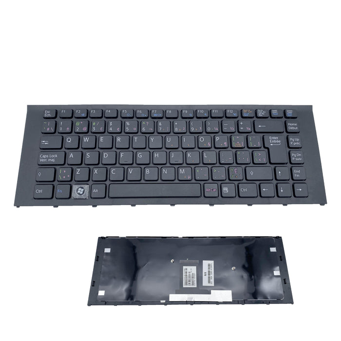 New Sony VAIO VPC-EA VPC-EA1 VPC-EA2 VPC-EA3 Series Canadian Bilingual Keyboard 148792641