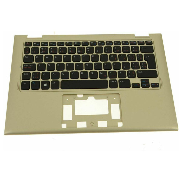 New Dell Inspiron 3147 3148 Palmrest Keyboard Assembly Canadian Bilingual GOLD T38D0