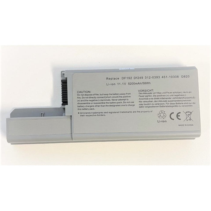 New Compatible Dell DF192 DF249 312-0393 451-10308 D820 Battery 56Wh