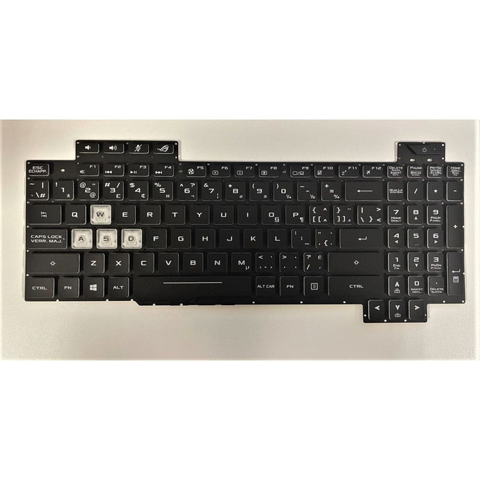 New Asus ROG Strix Hero II CA Canadian Bilingual RGB Backlit Keyboard V170162FS1