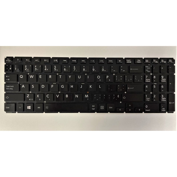 New Toshiba Satellite P55-C P55D-C P55T-C CA Canadian Bilingual Backlit Keyboard
