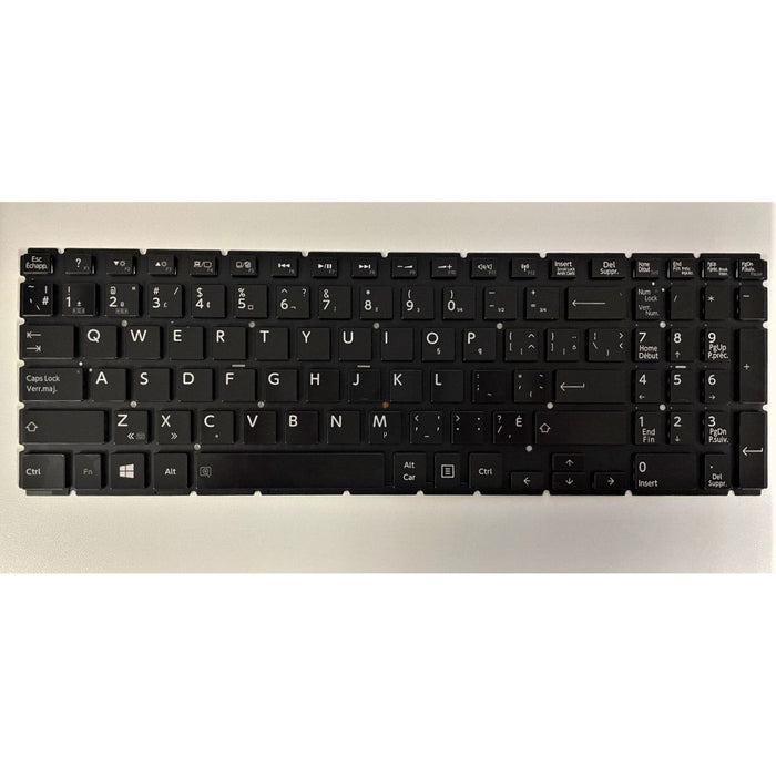 New Toshiba Satellite P55W-A P55W-B P55W-C CA Canadian Bilingual Backlit Keyboard - LaptopParts.ca
