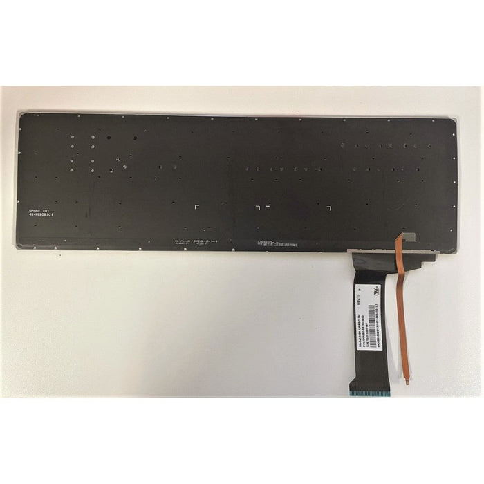 New Asus N751 N751J N751JK N751JM N751JW N751JX Silver CA Canadian Bilingual Backlit Keyboard - LaptopParts.ca