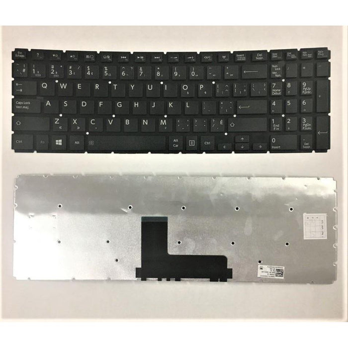 New Toshiba Satellite P50W-A P50W-B P50W-C CA Canadian Bilingual Non-Backlit Keyboard