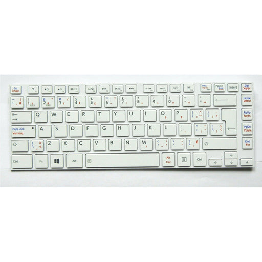 Toshiba Satellite C40D-A C40D-A-007 C40D-A-008 Canadian Bilingual Keyboard White AEMTCK01120-CB - LaptopParts.ca
