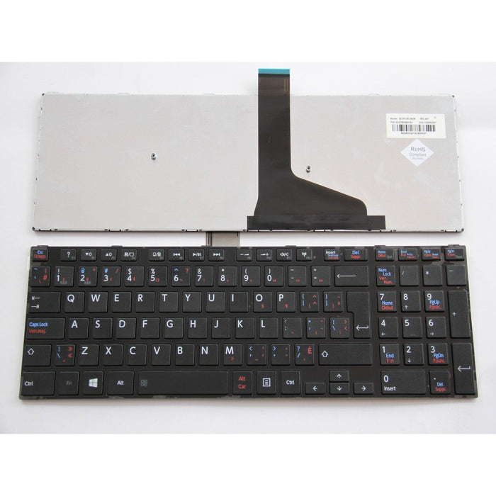 Toshiba Satellite L55-A L55D-A L55DT-A L55T-A Canadian Bilingual Keyboard 9Z.N7USV.M2M