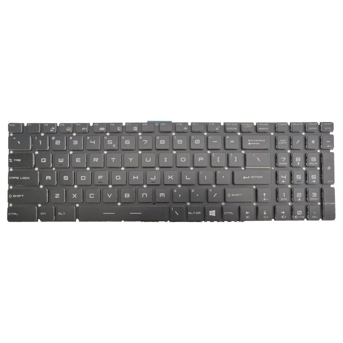 New MSI Steel GE62 GE72 Gl62 GS60 GS70 GT72 Laptop Keyboard Non-Backlit TP.KB.607