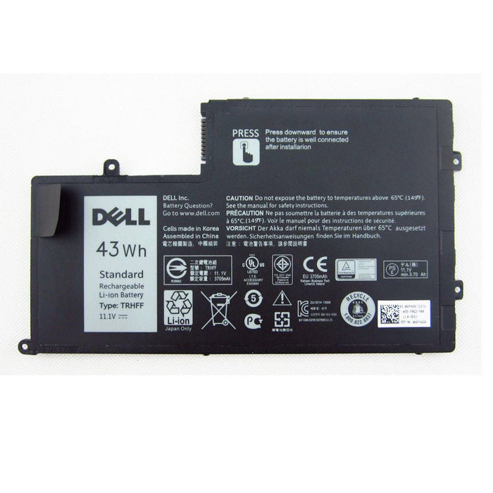New Genuine Dell Inspiron 7P3X9 07P3X9 VVMKC 1V2F6 01V2F 1WWHW TRHFF Battery 43Wh