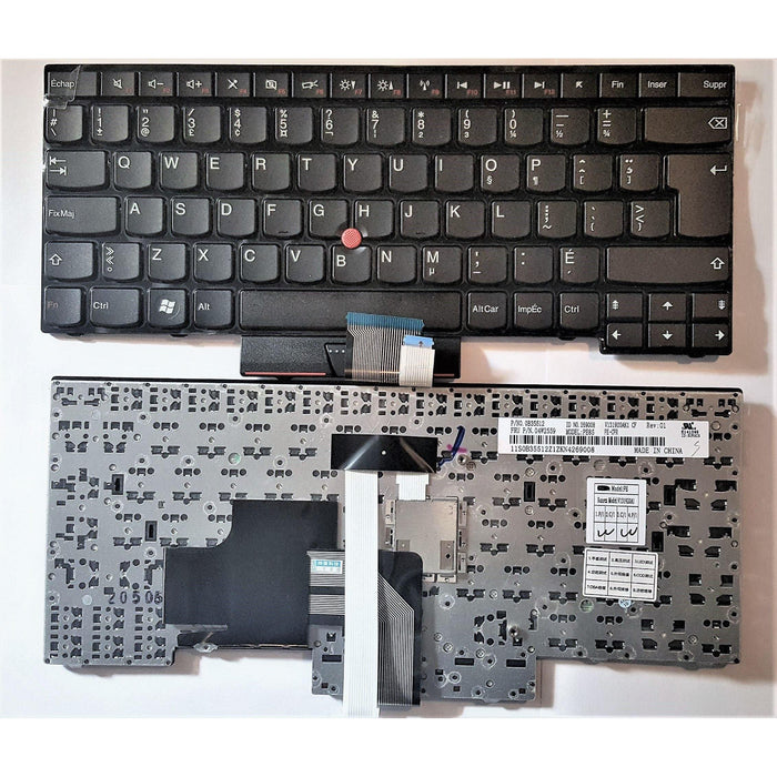 New Lenovo Thinkpad E435 E445 L330 S430 T430U French Canadian Keyboard With Pointer 0B35512 04W2559 V131920AK1