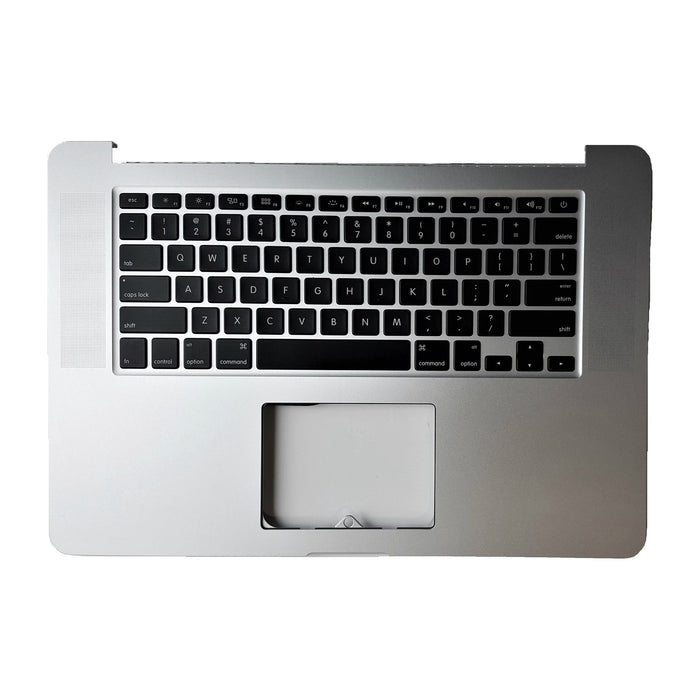 Apple MacBook Pro 15 Retina A1398 Mid 2012 Early 2013 Backlit Top Case Palmrest Keyboard 661-6532BL